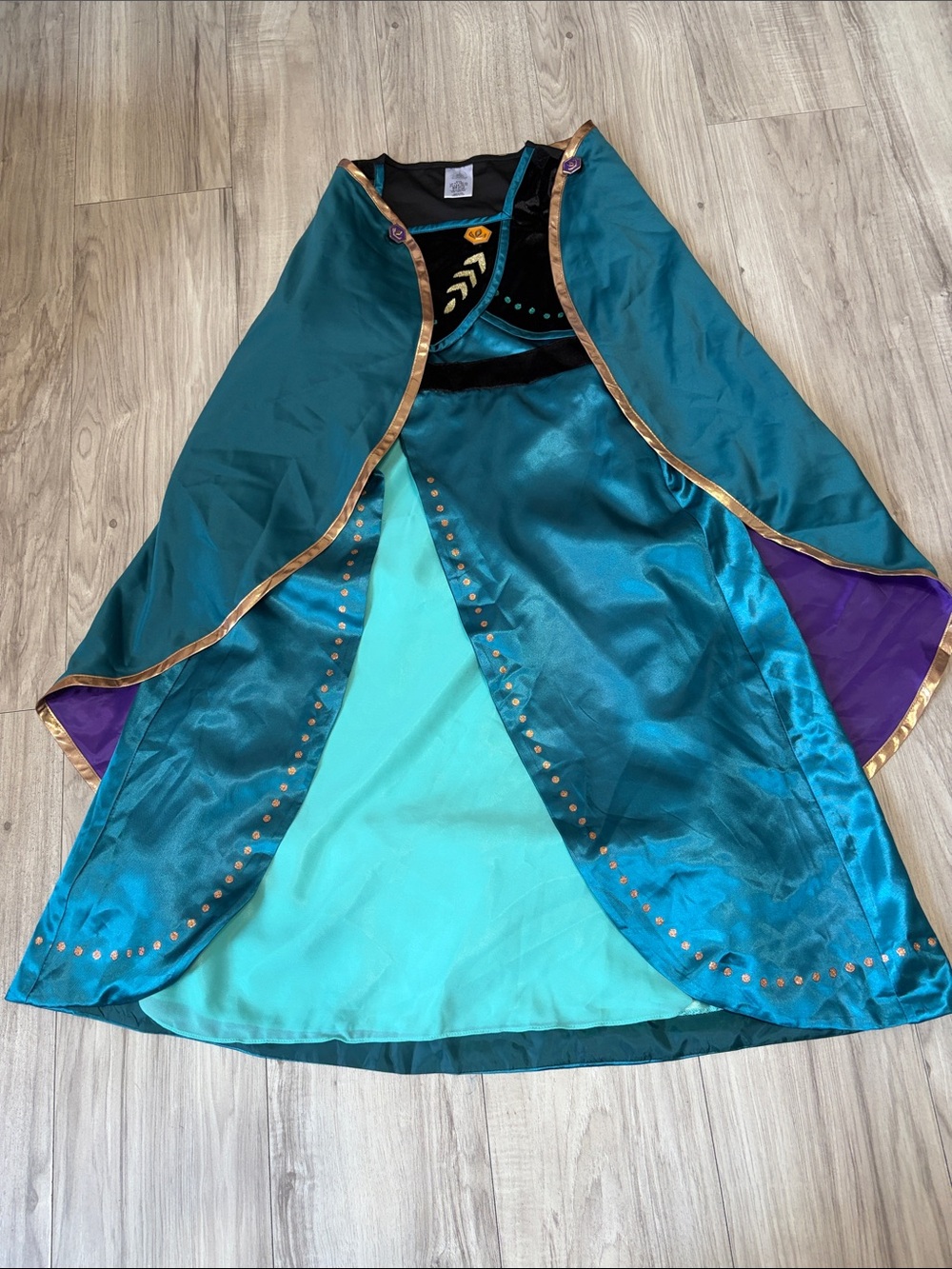 Disney Teal & Black Princess Dress Costume